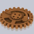 Steampunk Button I (Nút bánh răng Steampunk) - Thumbnail 3
