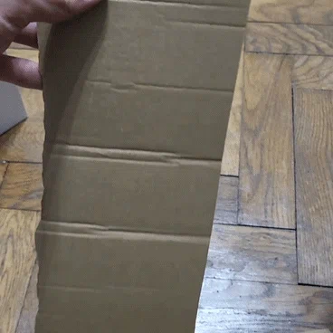 Dao cắt dải bìa carton làm cat scratcher (supportless)