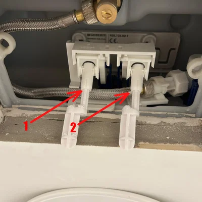 Adapter gắn Geberit Sigma Flush Plate cho bồn UP100