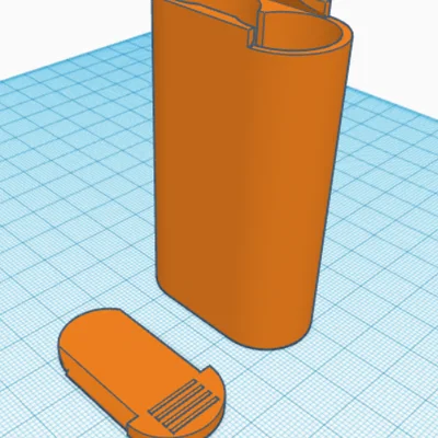 Hộp đựng pin 18650 thiết kế trượt nhỏ gọn, an toàn và tiện lợi