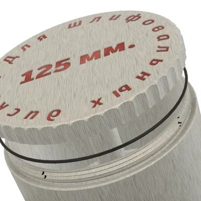 Hộp đựng bảo quản đĩa mài 125mm kín hơi - Phụ kiện in 3D chuyên nghiệp