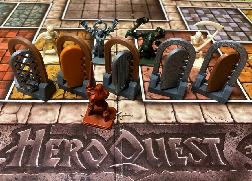 Cửa HEROQUEST dạng khớp (Articulated) mở/đóng – HEROQUEST Articulated Door - Image 1