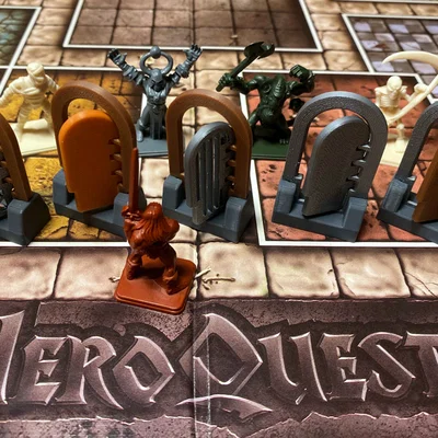 Cửa HEROQUEST dạng khớp (Articulated) mở/đóng – HEROQUEST Articulated Door