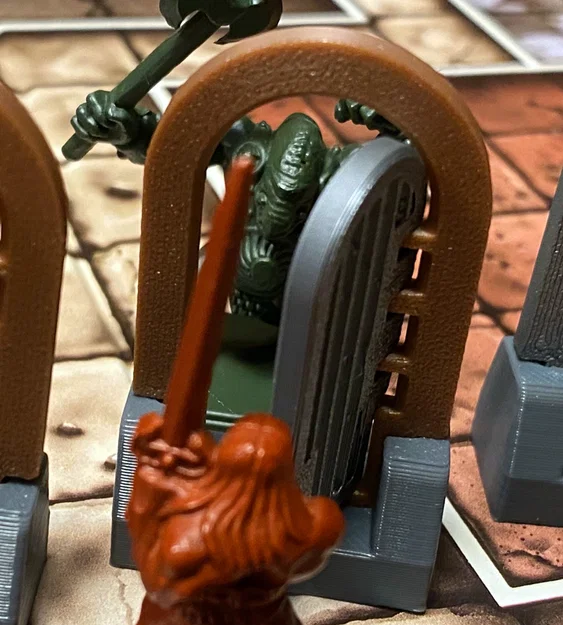 Cửa HEROQUEST dạng khớp (Articulated) mở/đóng – HEROQUEST Articulated Door - Image 3