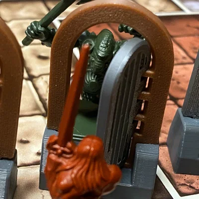 Cửa HEROQUEST dạng khớp (Articulated) mở/đóng – HEROQUEST Articulated Door