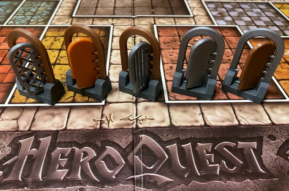 Cửa HEROQUEST dạng khớp (Articulated) mở/đóng – HEROQUEST Articulated Door - Image 5