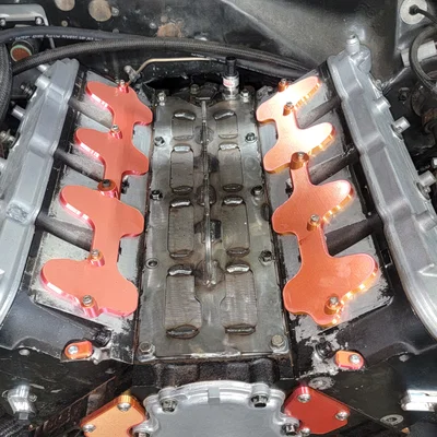 Miếng chặn cổng nạp cho động cơ LS (LS Cathedral Port Block Off Plates)