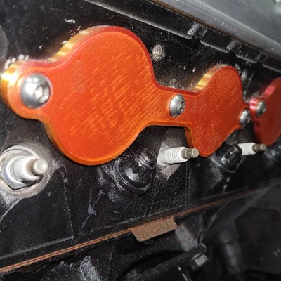 Nắp che cổng xả động cơ LS (LS Exhaust Port Cover Plate) 3D Printing