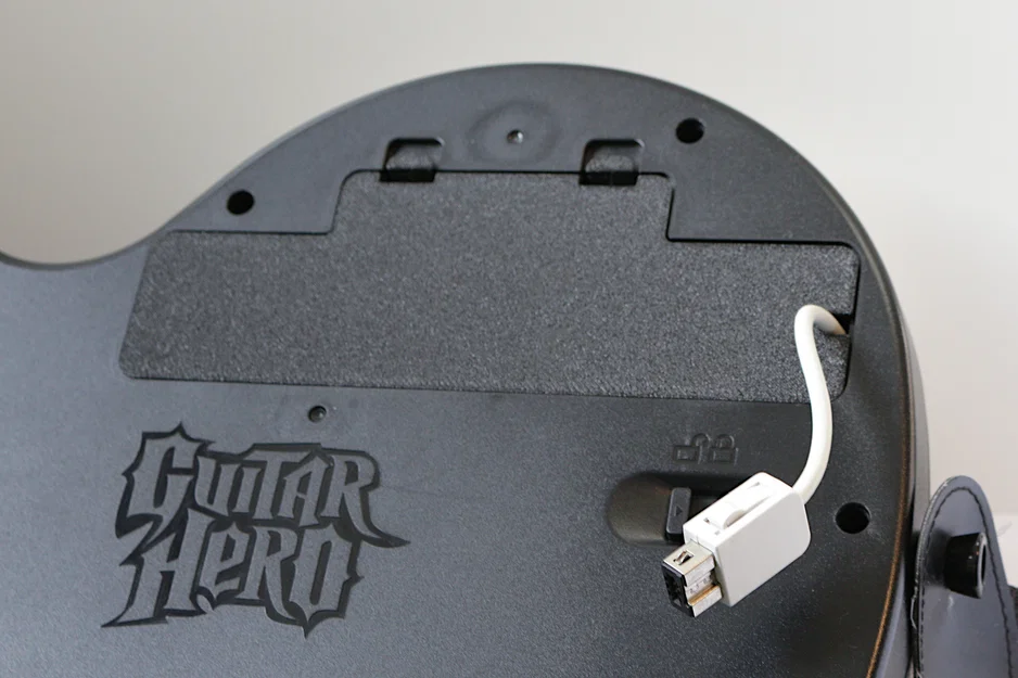Nắp/Lid thay thế Wii Les Paul Guitar (Guitar Hero) có/không có lỗ - Image 2