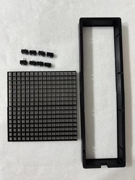 AWTRIX 8x32 WS2812B flex LED với ESP32 - Image 4