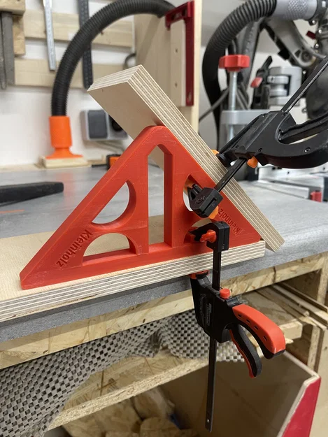 Ke góc lắp ráp 90 độ và 45 độ (Montagewinkel) cho thợ mộc DIY - Image 3