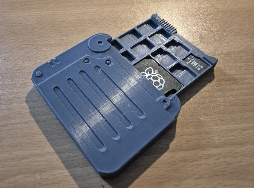 Hộp đựng thẻ nhớ MicroSD kiểu Holotape Fallout cực chất - Image 1