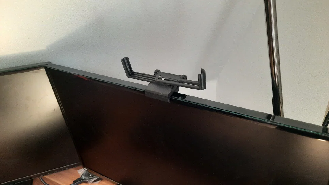 Ngàm gắn điện thoại lên màn hình đa năng | Webcam | Droidcam - Image 2