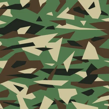 Khuôn mẫu sơn họa tiết rằn ri Shard Camo (Dùng cho sơn xịt)