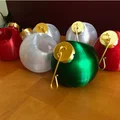 Khay Kẹo Hình Quả Châu Noel (Christmas Ornament Candy Dish) - Thumbnail 3