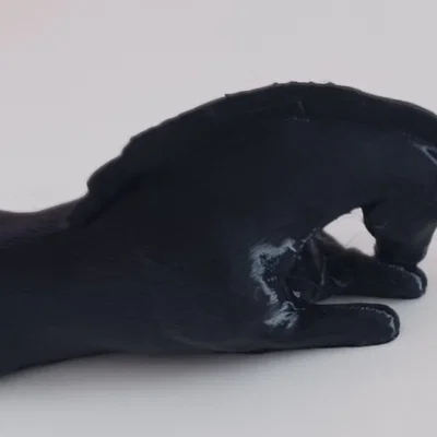 Mô hình chú ngựa nằm (Lying Horse) trang trí in 3D đẹp mắt