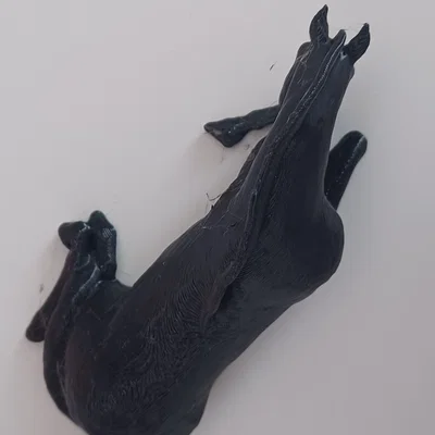 Mô hình chú ngựa nằm (Lying Horse) trang trí in 3D đẹp mắt