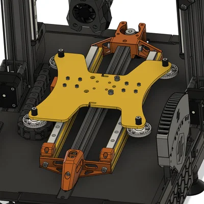 Voron Enderwire - Bản mod Dual Y axis (cho Ender 3 Non-pro)
