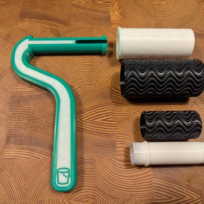 Con Lăn Quét Keo Có Vân (Textured Glue Roller)