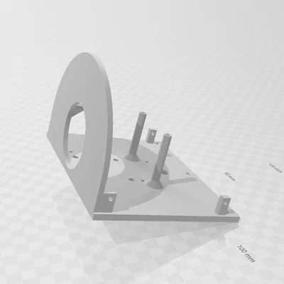 BaseCarcasa: Đế giữ linh kiện đa năng cho dự án in 3D