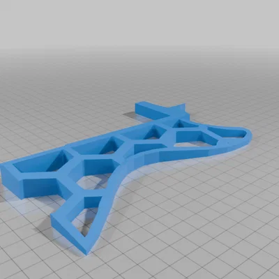 Guitar In 3D - Kiểu LP Hex Design - Full Size Chơi Được