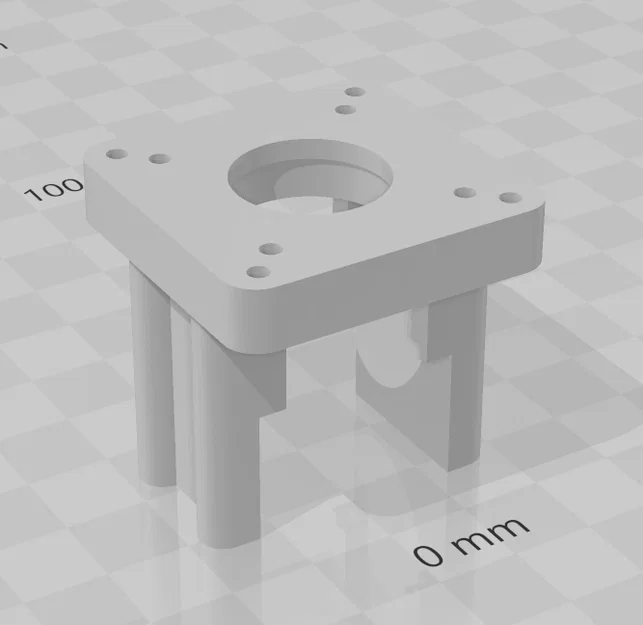 Đế giữ Encoder (Soporte Encoder) in 3D chắc chắn, chính xác - Image 1