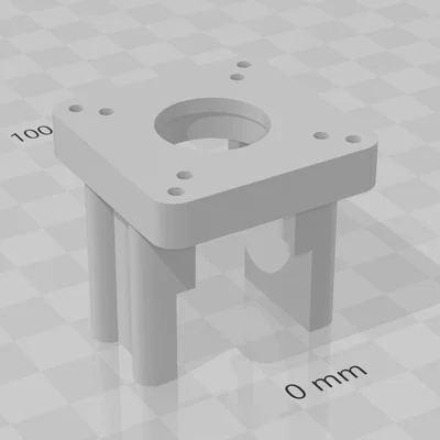 Đế giữ Encoder (Soporte Encoder) in 3D chắc chắn, chính xác