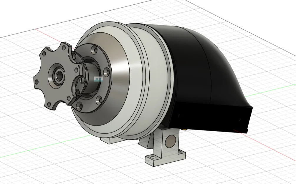 Bộ thiết kế 3D Direct Drive cho dự án nâng cấp Hoverboard - Image 1
