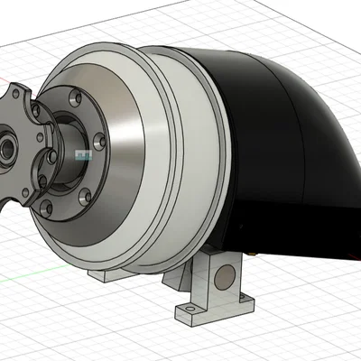 Bộ thiết kế 3D Direct Drive cho dự án nâng cấp Hoverboard