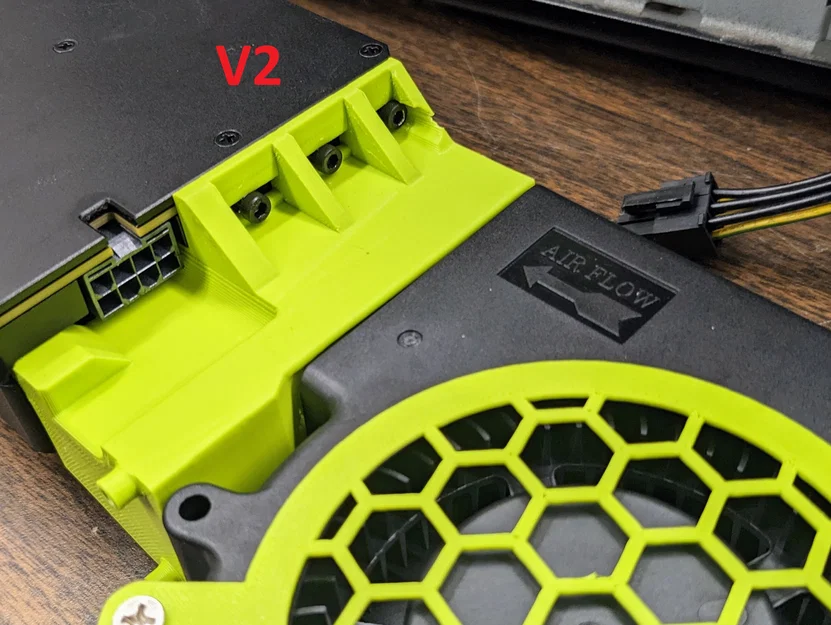 Adapter quạt Blower 120mm cho Nvidia Tesla P40 (thẳng) - Image 1