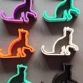 Giá đỡ điện thoại hình mèo (Cat Silhouette Stand) in 3D tiện dụng - Thumbnail 1