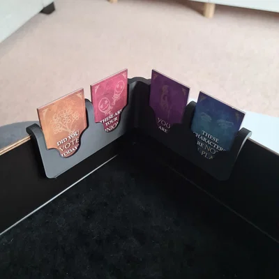 Khay Đựng Night Card Blood on the Clocktower (Có Nhiều Biến Thể)