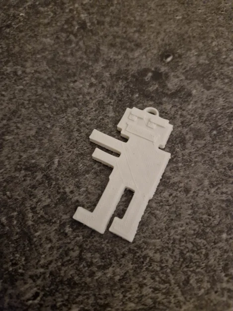 Móc khóa Purple Guy 3D độc đáo từ game FNAF World - Image 1