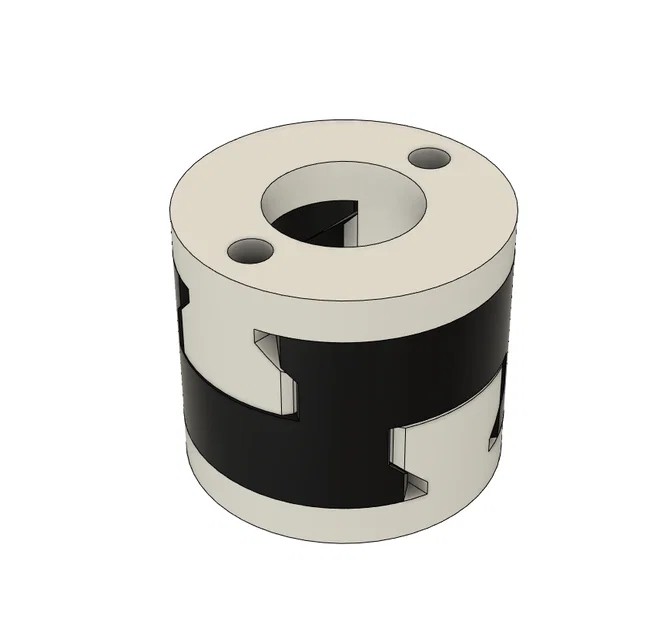 TR8 Leadscrew Decoupler (Decoupler kiểu Oldham cho trục Z) - Image 1