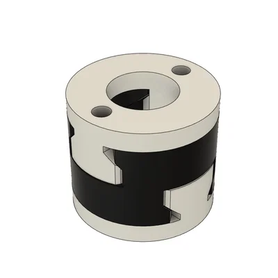 TR8 Leadscrew Decoupler (Decoupler kiểu Oldham cho trục Z)