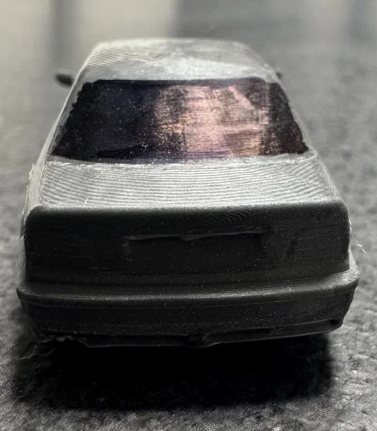 Mô hình lắp ráp xe BMW E36 Mini dưới dạng Kit Card cực chất - Image 16