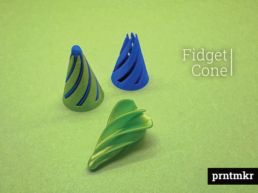 Fidget Cone – Dễ in, chơi vui đã đời! :-) - Image 1