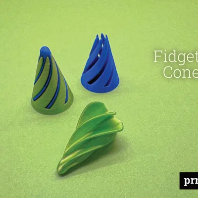 Fidget Cone – Dễ in, chơi vui đã đời! :-)