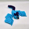 Pocket Pet - Flexi Baby Articuno - Pokepet - Thumbnail 1