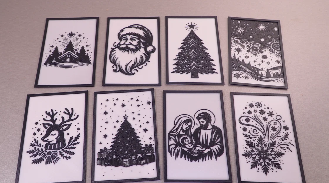 Lồng Đèn Tealight Giáng Sinh với Panel Ánh Sáng Thay Đổi - Image 5