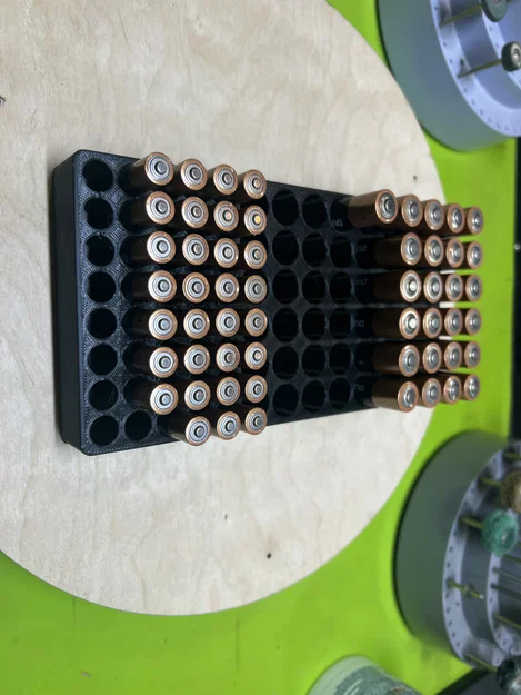 Khay 3D lưu trữ pin AA và AAA tiện dụng, gọn gàng - Image 2