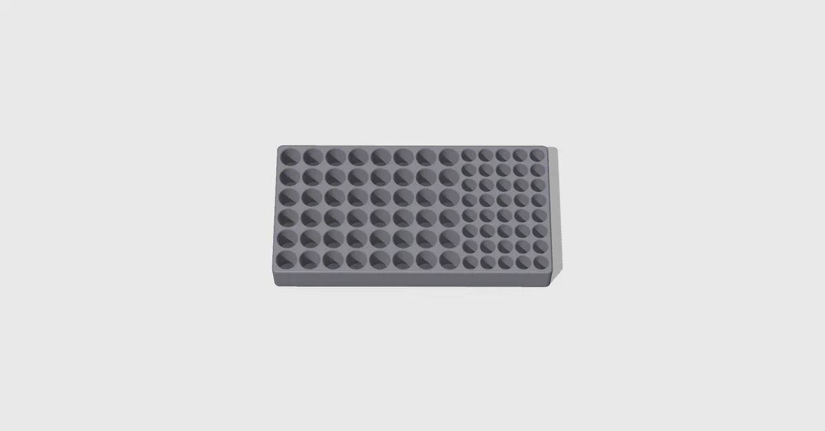 Khay 3D lưu trữ pin AA và AAA tiện dụng, gọn gàng - Image 4