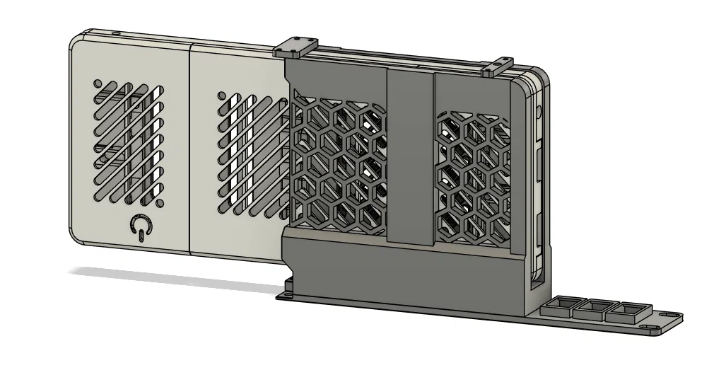 Giá gắn rack 19-inch cho Framework Mainboard (dùng được như case desktop) - Image 6