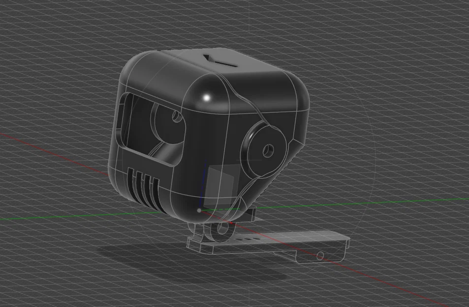 Mô hình đầu robot tí hon (Tiny Robot Head) với 2 động cơ Servo - Image 1