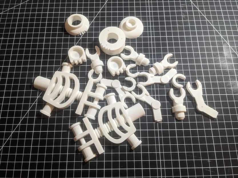Bộ xương Mega kiểu Lego in một lần (Single-Print) - Image 2