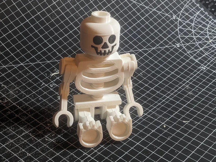 Bộ xương Mega kiểu Lego in một lần (Single-Print) - Image 3