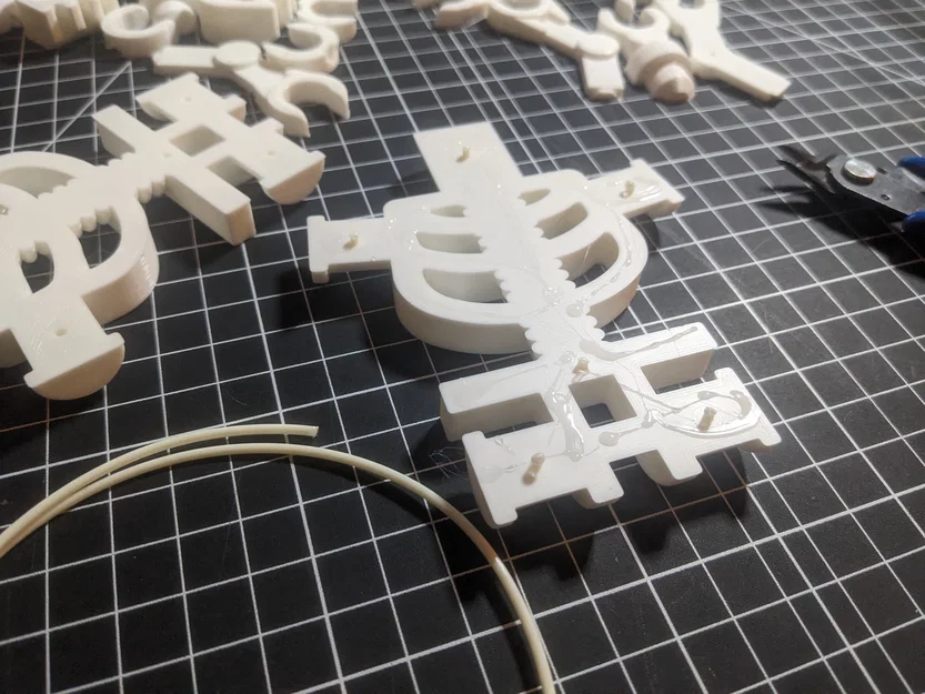 Bộ xương Mega kiểu Lego in một lần (Single-Print) - Image 8