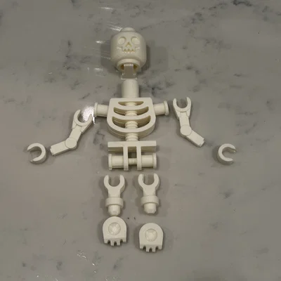 In 1 Plate LEGO Skeleton (4:1) – Bản Improved