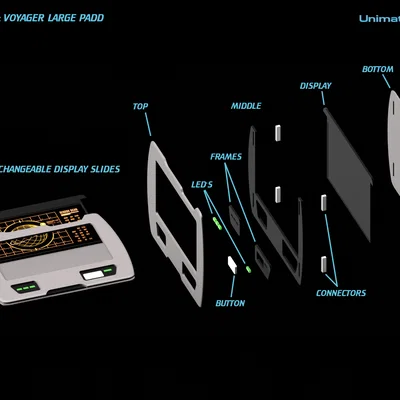 Star Trek: Voyager Large PADD (PADD bản lớn)
