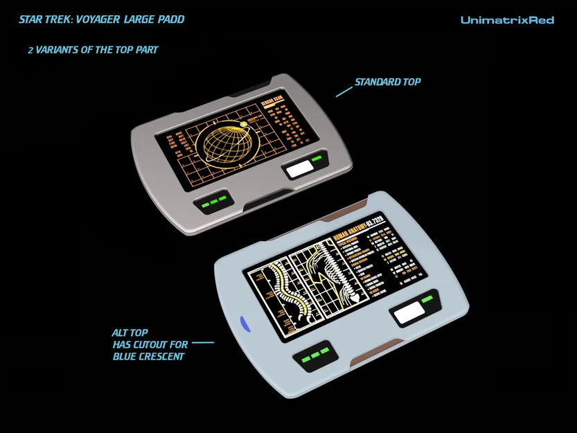 Star Trek: Voyager Large PADD (PADD bản lớn) - Image 3
